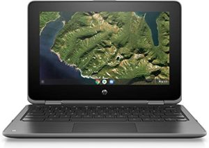 HP Chromebook X360 11 G2 EE 11.6″ Touchscreen 2 in 1 Chromebook – 1366 X 768 – Celeron N4000-4 GB RAM – 32 GB Flash Memory – Chrome OS 64-bit – Intel UHD Graphics 600 – Brightview, in-Plane Swi