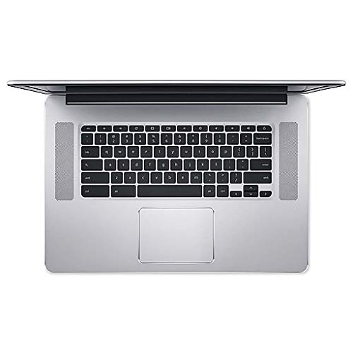 Acer 15.6in FHD(1920×1080) IPS Touchscreen Aluminum Chromebook- Intel Celeron N3350 Processor, 4GB LPDDR4 RAM, 32GB SSD, WiFi, Bluetooth, Chrome OS-(Renewed) (Silver+N3350)