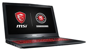 MSI GL62M 7REX-1896US 15.6″ Full HD Gaming Laptop Computer Quad Core i7-7700HQ, GeForce GTX 1050Ti 4G Graphics, 8GB DRAM, 128GB SSD + 1TB Hard Drive, Steelseries Red Backlit Keyboard