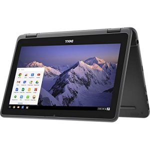 Dell Inspiron Chromebook 11 2 in 1 , 11.6″ HD Backlight Touch IPS Display, Intel Celeron Dual Core N3060 Processor, 4GB Ram, 64GB EMMC, WiFi, HDMI, USB3.1, Chrome OS