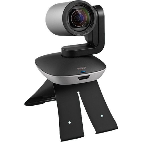 Logitech PTZ PRO 2 Video Camera for Conference Rooms, HD 1080p Video – Auto-focus USB Black/Silver