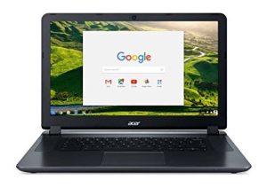 Acer 15.6in HD Premium Business Chromebook-Intel Dual-Core Celeron N3060 up to 2.48Ghz Processor, 2GB RAM, 16GB SSD, Intel HD Graphics, HDMI, WiFi, Bluetooth, Chrome OS-(Renewed)