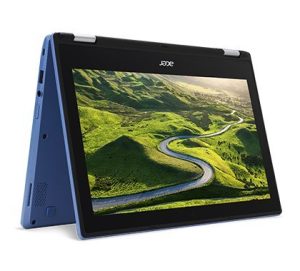 Acer Convertible Chromebook 11.6in HD IPS Touchscreen, Intel Celeron N3060 1.6 GHz, 4GB Ram 32GB SSD, Intel HD Graphics, HDMI, WiFi, Webcam, Chrome OS- BLUE COLOR (Renewed)