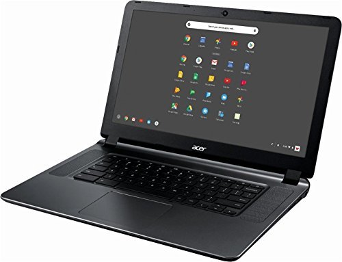 Acer 15.6in HD High Performance Student Chromebook-Intel Dual-Core Celeron N3060 Processor, 2GB RAM, 16GB SSD, Intel HD Graphics, HDMI, WiFi, Bluetooth, Chrome OS-(Renewed)