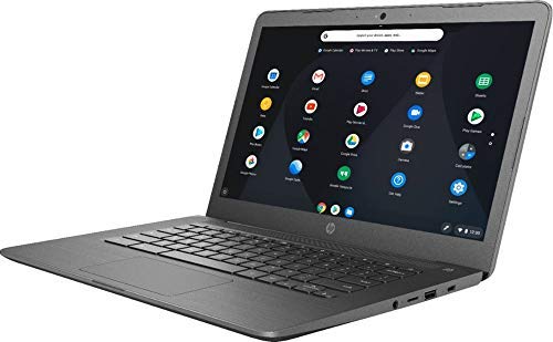 HP 14inch Chromebook AMD Dual-Core A4-9120C Processor, 4GB DDR4 Memory, 32GB eMMC Storage, AMD Radeon R4 Graphics, Chrome OS-Gray(Renewed)