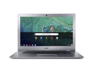 Acer 15.6in FHD(1920×1080) IPS Touchscreen Business Chromebook- Aluminum Metal Body, Intel Celeron N3350 Processor, 4GB LPDDR4 RAM, 32GB SSD, WiFi, Bluetooth, Chrome OS-(Renewed) (32GB)