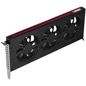 Aluminum VGA Graphic Card Cooler – Graphic Card Fans – 3 x 80mm Fans with SATA+Aura 4PIN Connector VF-1