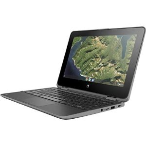 HP Chromebook x360 11 G2 EE 11.6″ Touchscreen 2 in 1 Chromebook – 1366 x 768 – Celeron N4100-8 GB RAM – 64 GB Flash Memory – Chrome OS 64-bit – Intel UHD Graphics 600 – BrightView, in-Plane Swi