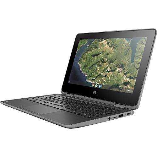 HP Chromebook x360 11 G2 EE 11.6″ Touchscreen 2 in 1 Chromebook – 1366 x 768 – Celeron N4100-8 GB RAM – 64 GB Flash Memory – Chrome OS 64-bit – Intel UHD Graphics 600 – BrightView, in-Plane Swi