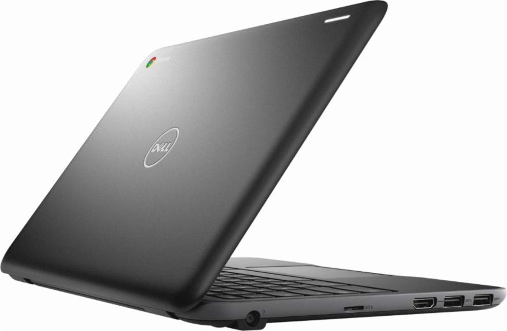 Dell Inspiron 11.6″ HD Chromebook, Intel Dual-Core Celeron N3060 up to 2.48GHz, 4GB RAM 16GB SSD HDMI USB Bluetooth 802.11ac HD Webcam Chrome OS