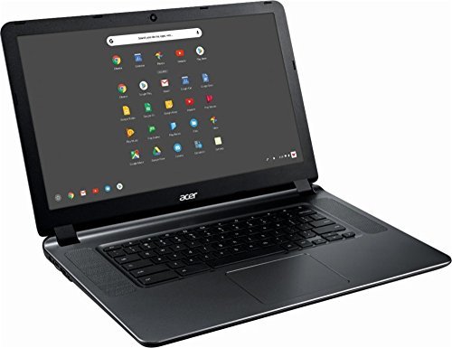 Acer 15.6in HD High Performance Student Chromebook-Intel Dual-Core Celeron N3060 Processor, 2GB RAM, 16GB SSD, Intel HD Graphics, HDMI, WiFi, Bluetooth, Chrome OS-(Renewed)