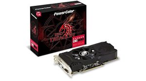 PowerColor AMD Radeon RED Dragon RX 560 4GB GDDR5 1 x DL DVI-D / 1 x HDMI / 1 x DisplayPort Graphics Card (AXRX 560 4GBD5-DHA)