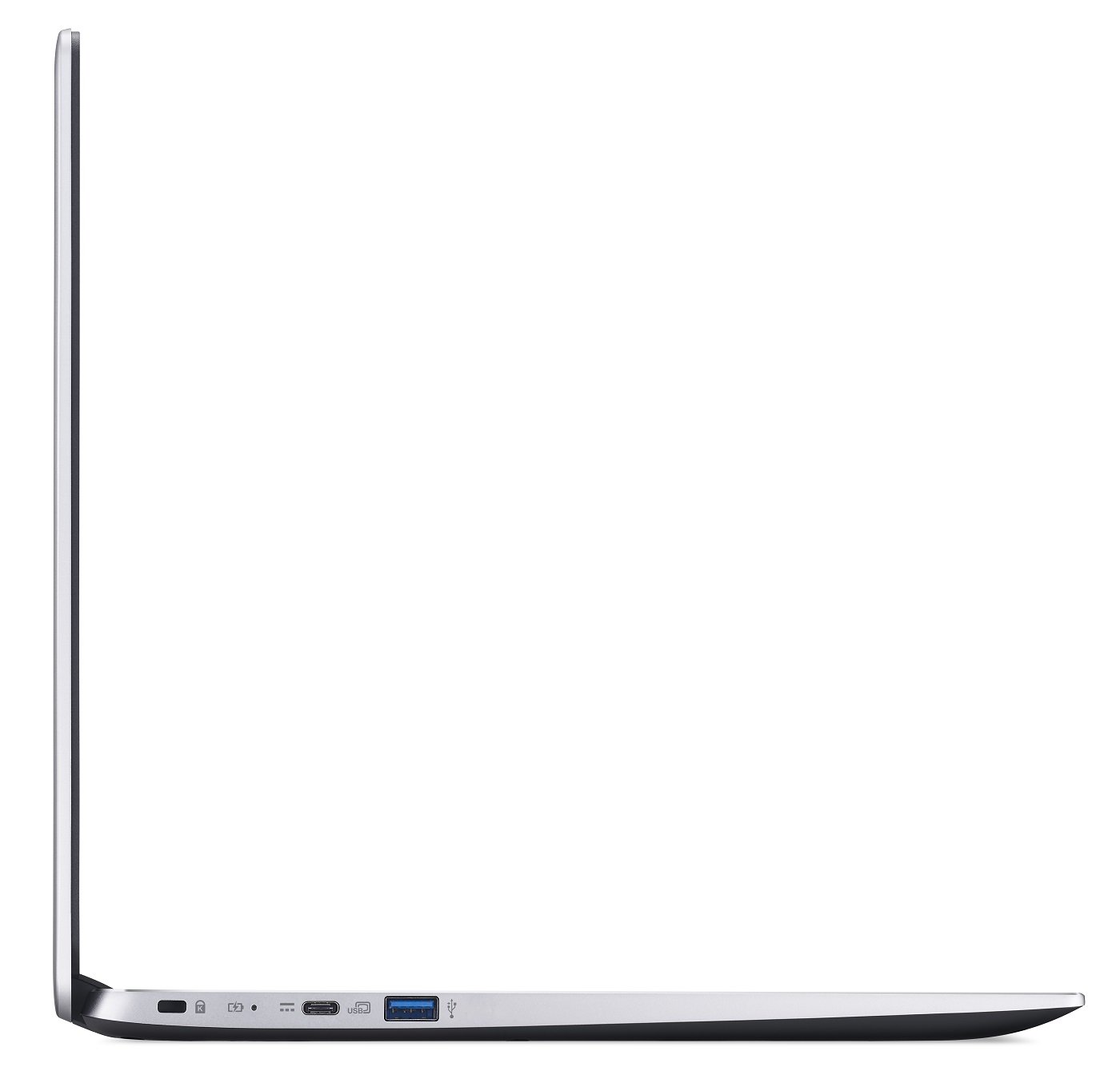 Acer Chromebook 15, Intel Celeron N3350, 15.6″ Full HD Touch, 4GB LPDDR4, 32GB Storage, Google Chrome, Pure Silver, CB515-1HT-C2AE, 15-15.99 inches