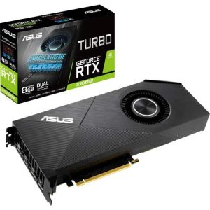 ASUS GeForce RTX 2080 Super 8G Turbo Edition GDDR6 HDMI DisplayPort Graphics Card (TURBO-RTX2080S-8G-EVO)
