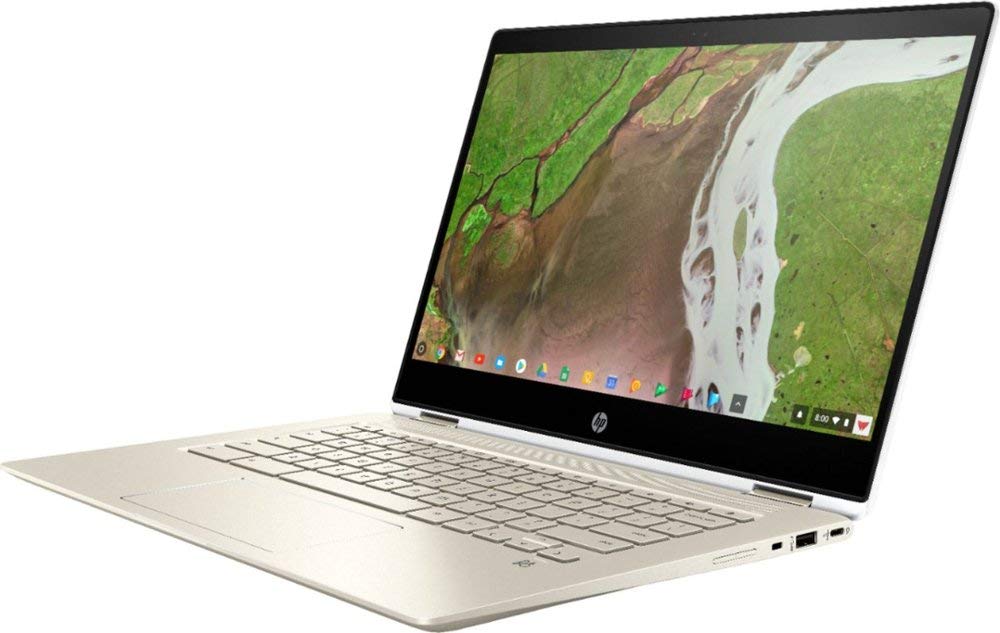 2020 HP Chromebook x360 Laptop Computer 8th Gen Intel Core i3-8130U up to 3.4GHz (Beat i5-7200U) 8GB DDR4 RAM 64GB eMMC 14″ FHD 2-in-1 Touchscreen 802.11ac WiFi Bluetooth 4.2 Type-C Chrome OS