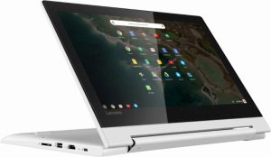 Lenovo 2-in-1 11.6″ HD IPS Touch-Screen LED-Backlight Chromebook w/64GB Memory Card | MediaTek MT8173c 2.1 GHz Quad-Core | 4GB RAM | 64GB EMMC Flash Memory | Card Reader | Chrome OS | Blizzard White