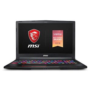 MSI GE63 Raider RGB-608 15.6″ Gaming Laptop, 144Hz Display, Intel Core i7-9750H, NVIDIA GeForce RTX2070, 16GB, 256GB NVMe SSD + 1TB HDD