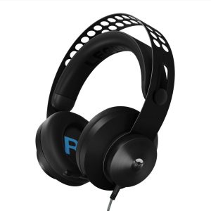 Lenovo Legion H300 Stereo Gaming Headset, Noise-Cancelling Mic, Memory Foam & PU Leather Earcups, Stainless Steel Headband, PC, PS4, Xbox One, Nintendo Switch, Mac, GXD0T69863, Black