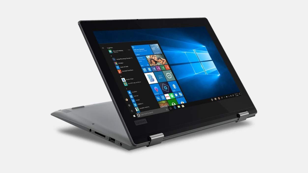Lenovo Flex 11 2 in 1 Convertible Laptop, 11.6 Inch HD Touchscreen Display, Intel Celeron N4000 Processor, 4GB Ram, 64GB EMMC, 1yr-Office 365, Dolby Audio, Windows 10 in S Mode