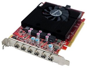 VisionTek Radeon 7750 2GB GDDR5 6M (6x miniDP, 6x miniDP to HDMI Adapters) Graphics Card – 900880
