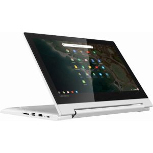 Lenovo 2-in-1 11.6″ HD IPS TouchScreen LED-Backlight Chromebook | MediaTek MT8173c 2.1 GHz Quad-Core | 4GB RAM | 32GB EMMC | SD Memory Card Can Up to 128GB SSD | Chrome OS | Blizzard White