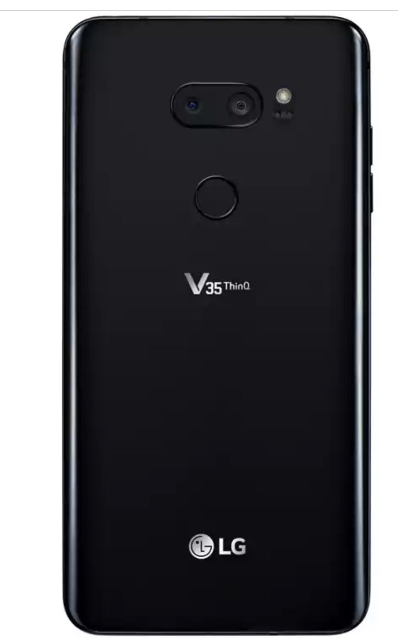 LG V35 ThinQ V35 64GB Unlocked GSM Phone w/ Dual 16MP Camera – Aurora Black