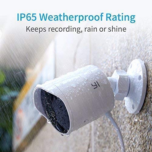 YI Indoor/Outdoor Security Camera Bundle Set, 1080p 2.4G Wi-Fi Smart Home Surveillance System with Motion Detection, Phone App, Cloud Service – Smart Home Camera 2pc and Outdoor Cameras
