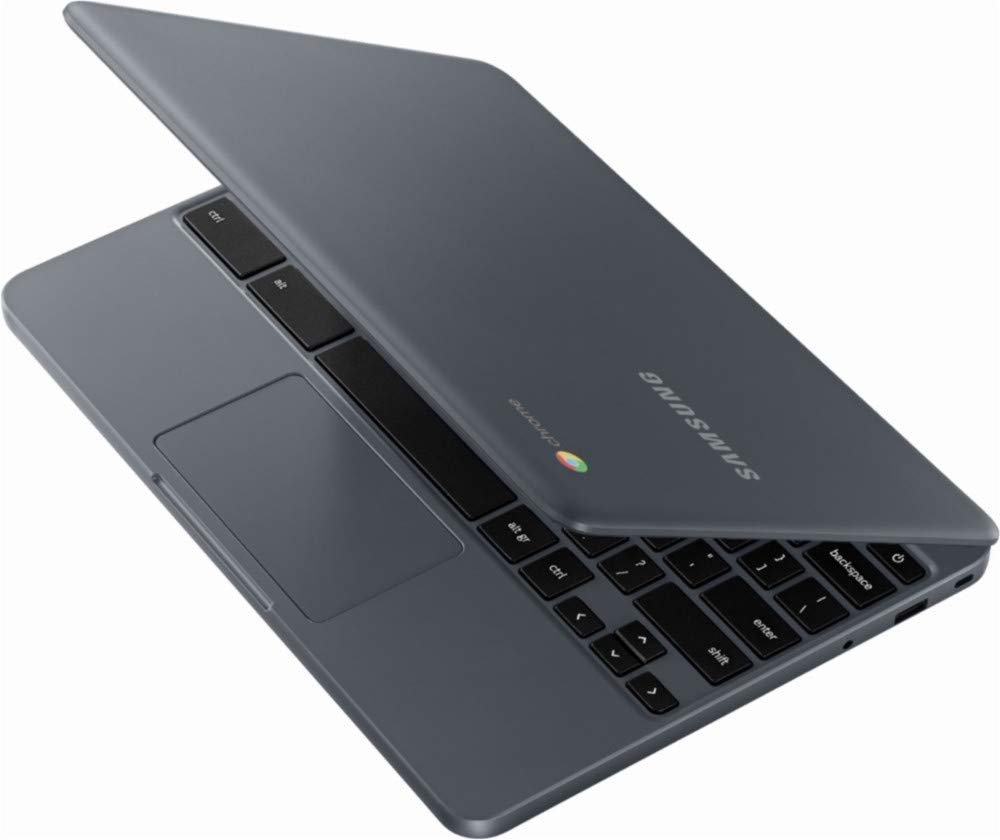 Samsung 11.6″ HD (1366 X 768) Energy-Efficient LED Backlight Chromebook | Intel Celeron Processor N3060 | 4GB Memory | 32GB EMMC Flash Memory | MicroSD Card | Wireless-AC | Chrome OS | Night Charcoal