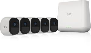Arlo PRO – Wireless Home Security Camera System | Rechargeable, Night Vision, Indoor/Outdoor, HD Video, 2-Way Audio | Cloud Storage Included | 5 Camera Kit (VMS4530-100NAR) (Renewed)