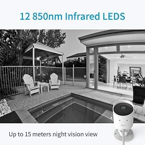 YI Indoor/Outdoor Security Camera Bundle Set, 1080p 2.4G Wi-Fi Smart Home Surveillance System with Motion Detection, Phone App, Cloud Service – Smart Home Camera 2pc and Outdoor Cameras