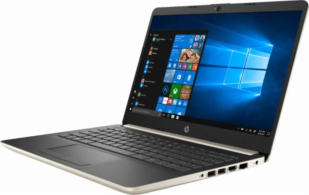 HP 14, 14″ HD Thin & Light Flagship Laptop Computer, 7th Gen Intel Core i3-7100U 2.40GHz, 4GB DDR4 RAM, 128GB SSD, WiFi, Bluetooth, USB 3.1 Type-C, HDMI, Stereo Speakers, Windows 10