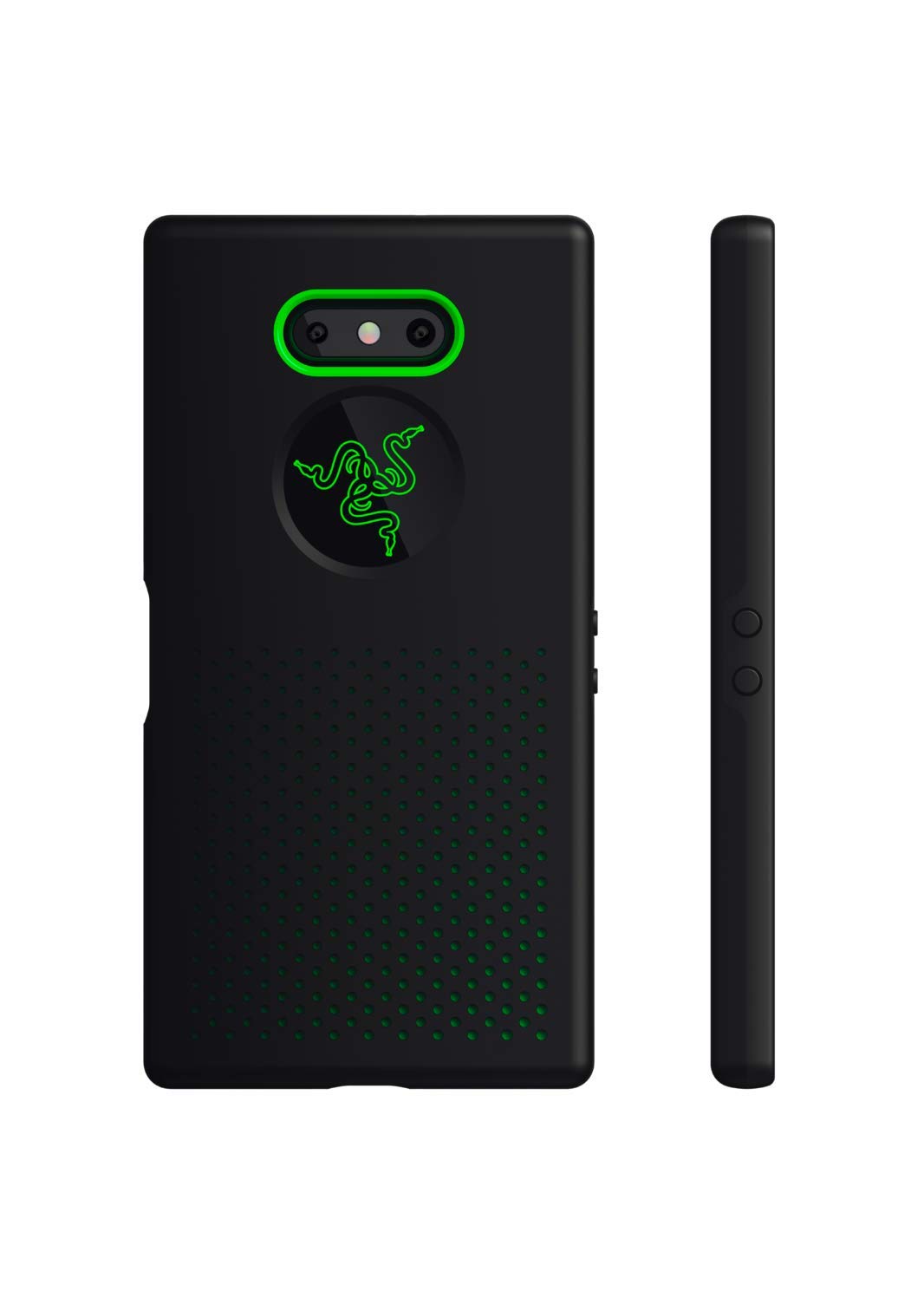 Razer Arctech Pro for Razer Phone 2 Case: Thermaphene & Venting Performance Cooling – Wireless Charging Compatible – Drop-Test Certified up to 10 ft – Matte Black