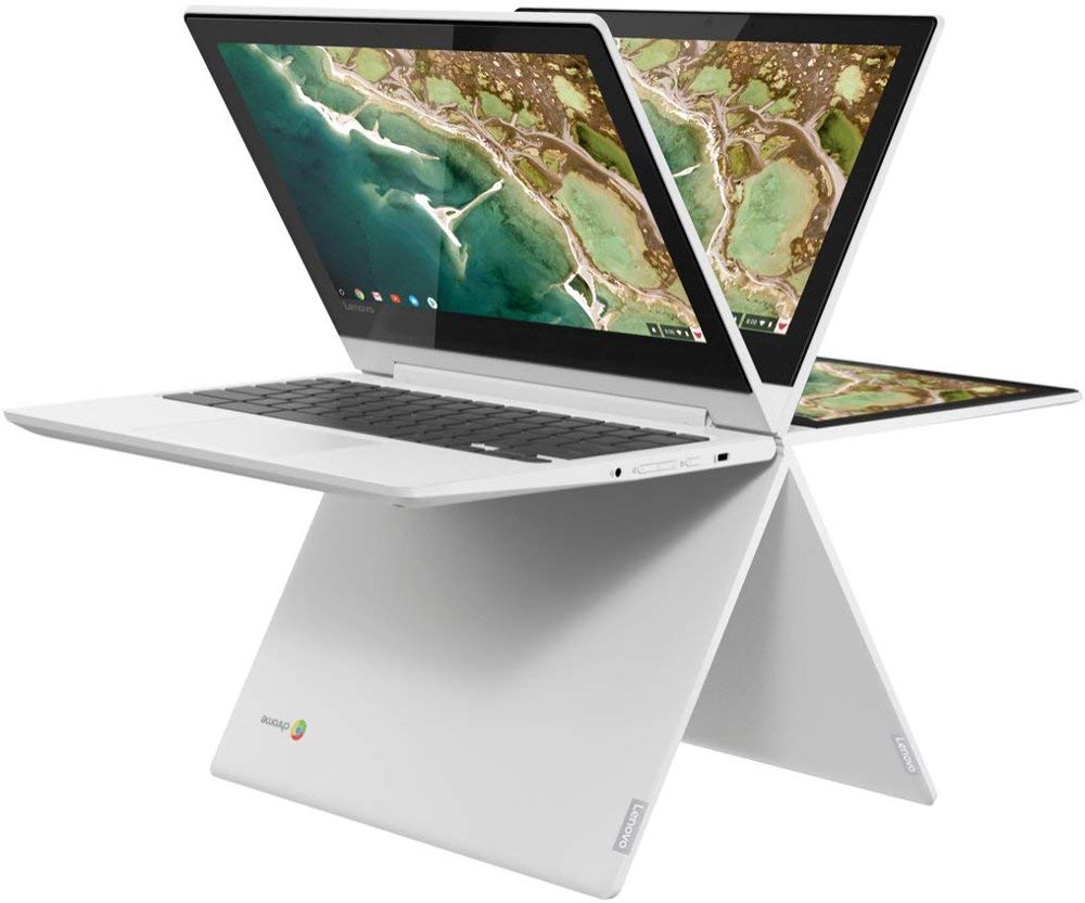 Lenovo 11.6″ HD IPS Touchscreen 2-in-1 Chromebook, Quad-Core MediaTek MT8173C (4C, 2X A72 + 2X A53), 4GB RAM, 32GB eMMC, 802.11ac WiFi, Bluetooth 4.2, HDMI, Type-C, Chrome OS