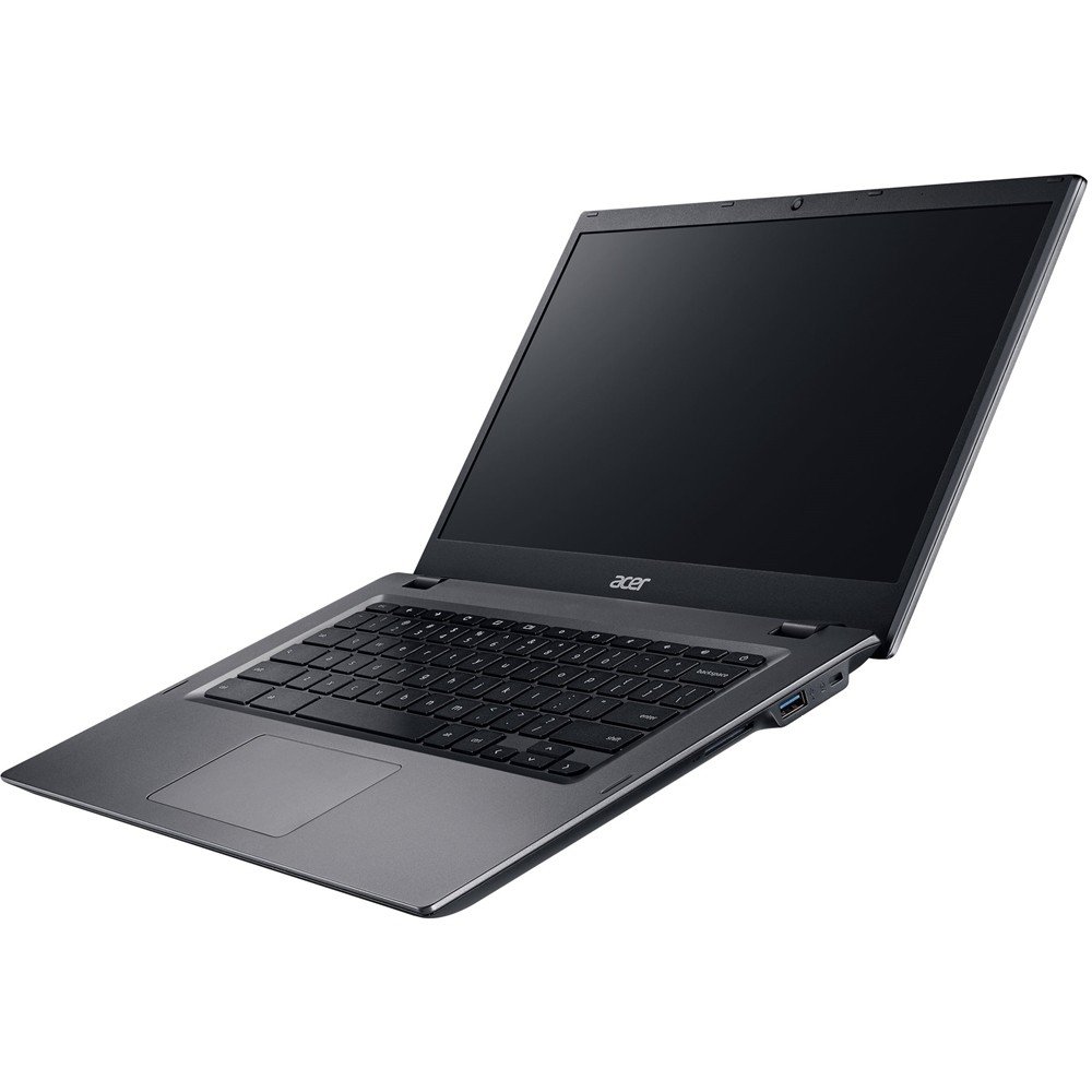 Acer Chromebook 14-inch LED Anti-glare HD display (Intel Celeron 3855u 1.6GHz processor, 4GB RAM, 16GB eMMC SSD, HDMI, 802.11a Wifi, Bluetooth, Intel HD Graphics, Black, Chrome OS)