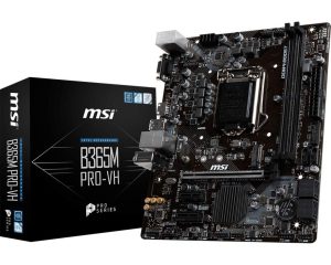 MSI ProSeries Intel B365 LGA 1151 Support 9th/8th Gen Intel Processors Gigabit LAN DDR4 USB/VGA/HDMI Micro ATX Motherboard (B365M PRO-VH)