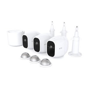 Arlo Pro 2 Indoor/Outdoor Wire-Free HD 3-Camera Security System