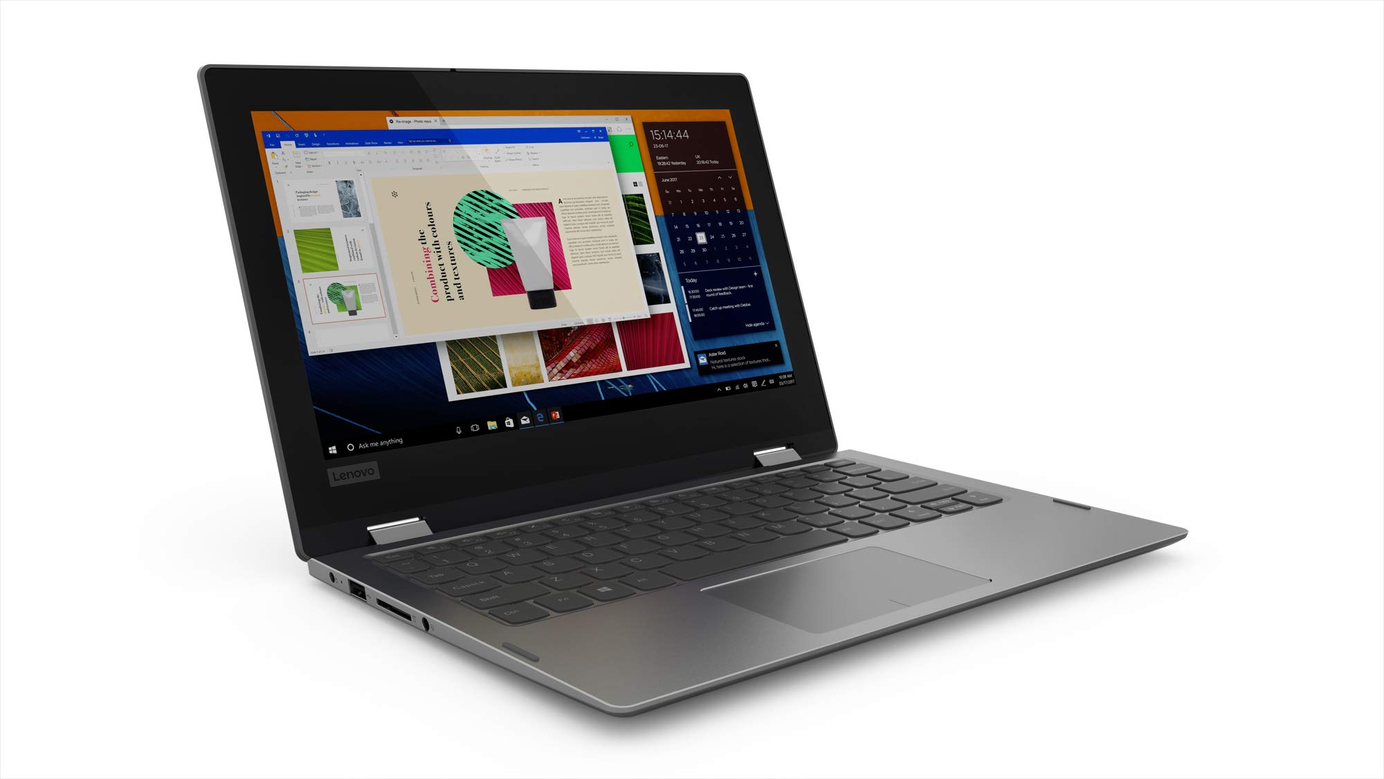 Lenovo Flex 11 2-in-1 Convertible Laptop, 11.6 Inch HD Touchscreen Display, Intel Pentium Silver N5000 Processor, 4GB DDR4, 64 GB eMMC, Windows 10 in S mode, 81A70006US, Mineral Gray