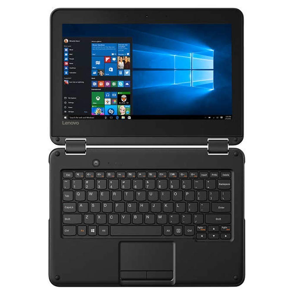 Lenovo 300e Flagship 2-in-1 Business Laptop/Tablet, 11.6″ HD IPS Touchscreen, Intel Celeron Quad-Core N3450 up to 2.2GHz, 4GB DDR4, 64GB eMMC, Windows 10 S/Pro, Choose Flash Drive