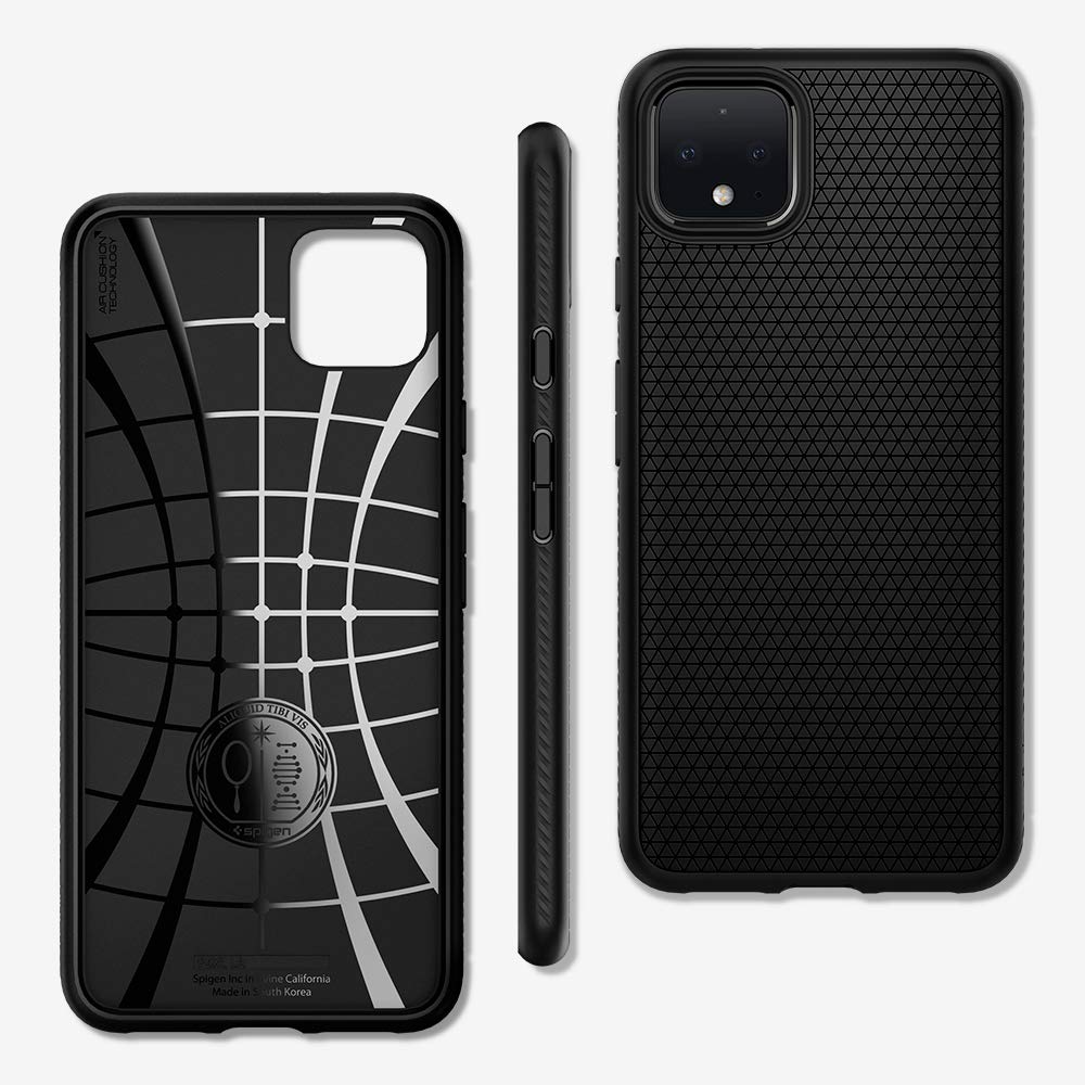 Spigen Liquid Air Armor Designed for Google Pixel 4 XL Case (2019) – Matte Black
