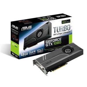 ASUS GeForce GTX 1080 8GB Turbo Graphic Card TURBO-GTX1080-8G (Renewed)