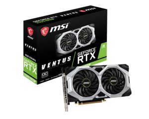 MSI Gaming GeForce RTX 2060 Super 8GB GDRR6 256-bit HDMI/DP G-SYNC Turing Architecture Overclocked Graphics Card (RTX 2060 Super Ventus OC)