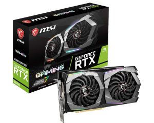 MSI Gaming GeForce RTX 2060 6GB GDRR6 192-bit HDMI/DP Ray Tracing Turing Architecture VR Ready Graphics Card (RTX 2060 GAMING 6G)