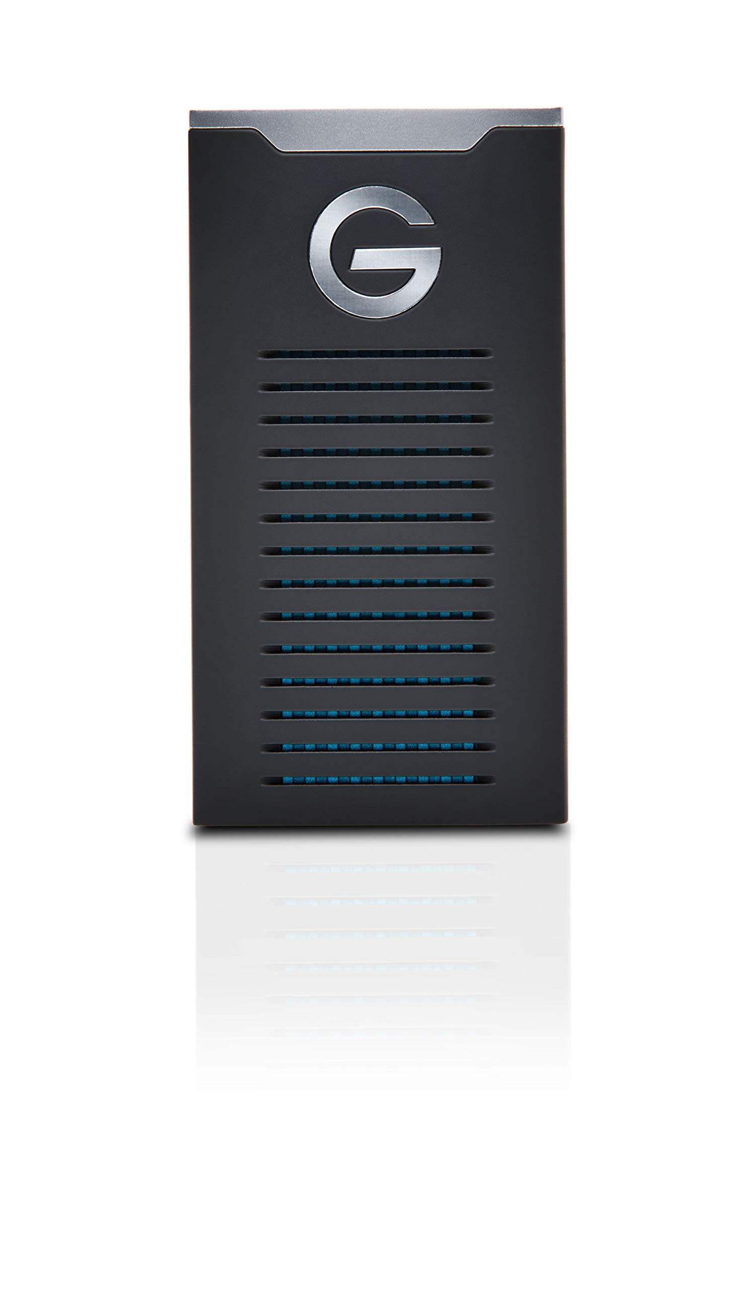 G-Technology 500GB G-DRIVE mobile SSD Durable Portable External Storage – USB-C (USB 3.1 Gen 2) – 0G06052