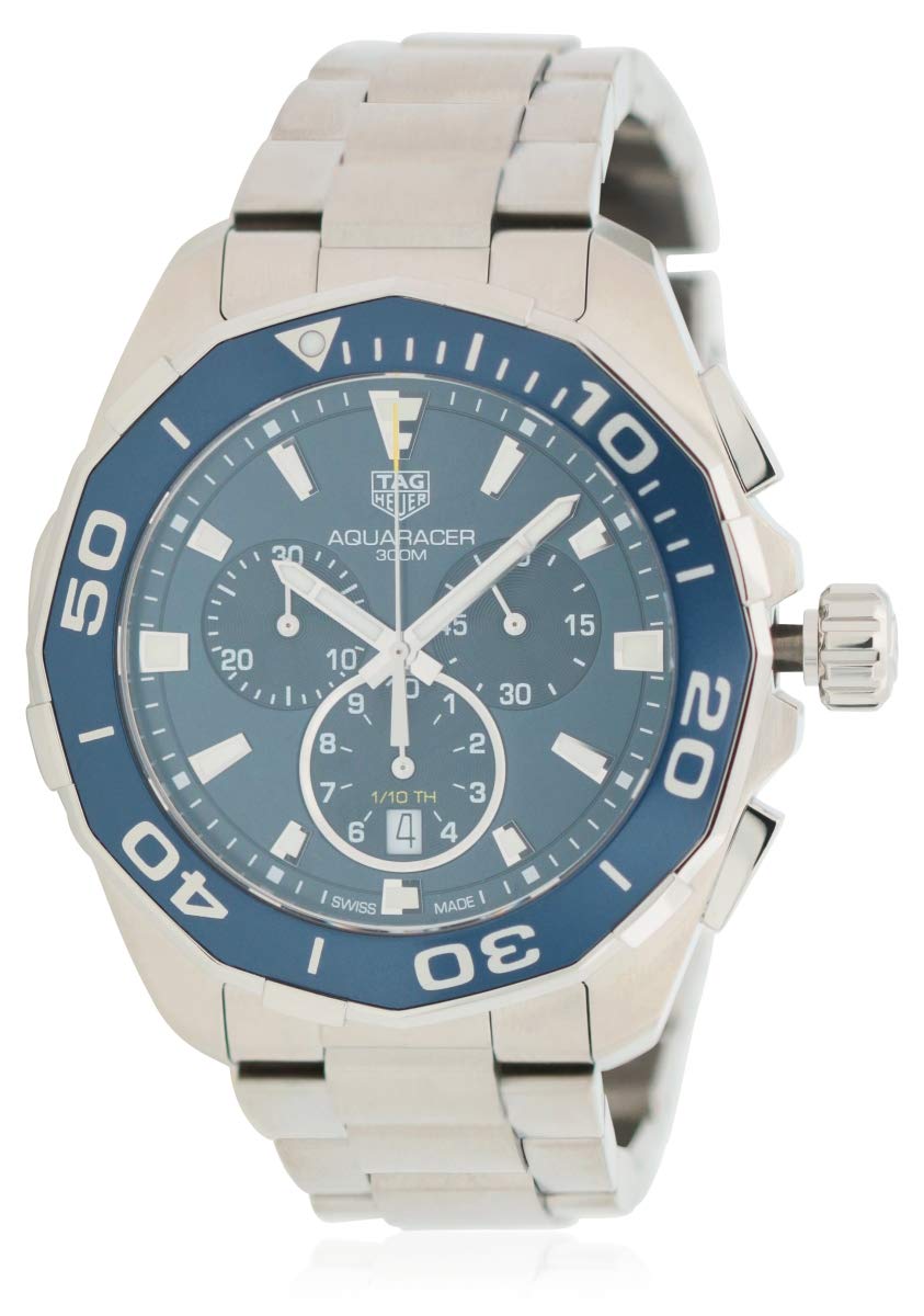 Tag Heuer Mens Aquaracer Stainless Steel Chronograph Watch