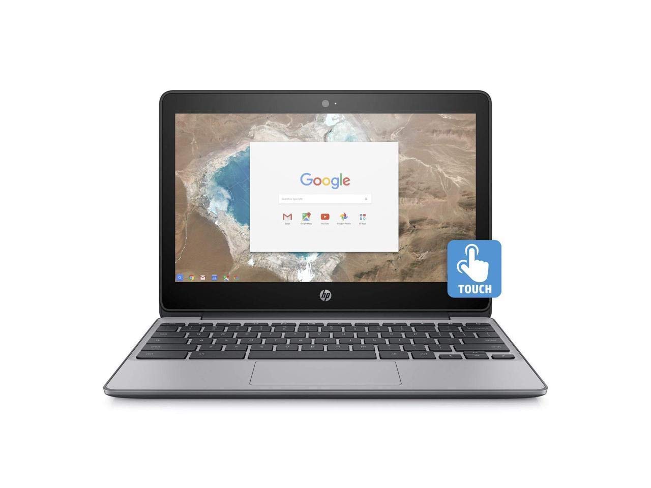 HP Chromebook 11-v032nr 11.6″ Chromebook, Intel Celeron N3060, 4GB RAM, 16GB Flash Memory – 4PT66UAR#ABA (Renewed)