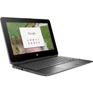 HP 11.6″ Chromebook X360 11 G1, Intel Celeron 1.1 Ghz, 4GB RAM, 32GB SSD, Gray (Renewed)