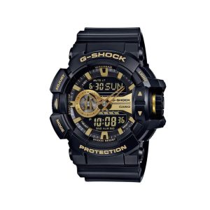 Casio G-Shock GA-400GB Garish Series Watches – Black/Gold / One Size