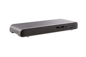 Elgato Thunderbolt 3 Pro Dock – With 50 cm Thunderbolt cable, 40Gb/s, dual 4K support, 2x Thunderbolt 3 (USB- C), 4x USB 3.0,SD/Micro SD Card Reader, Audio I/O, Gigabit Ethernet, aluminum chassis.