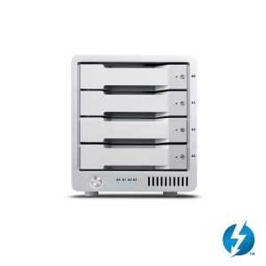 T4 Thunderbolt 3 Type C Professional RAID with DisplayPort 1.2 and 85W Charging for Mac (16TB)