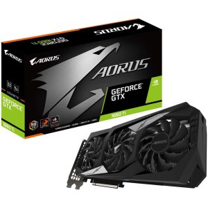 GIGABYTE AORUS GeForce GTX 1660 Ti 6G Graphics Card, 3X Windforce Fans, 6GB 192-bit GDDR6, Gv-N166TAORUS-6GD Video Card